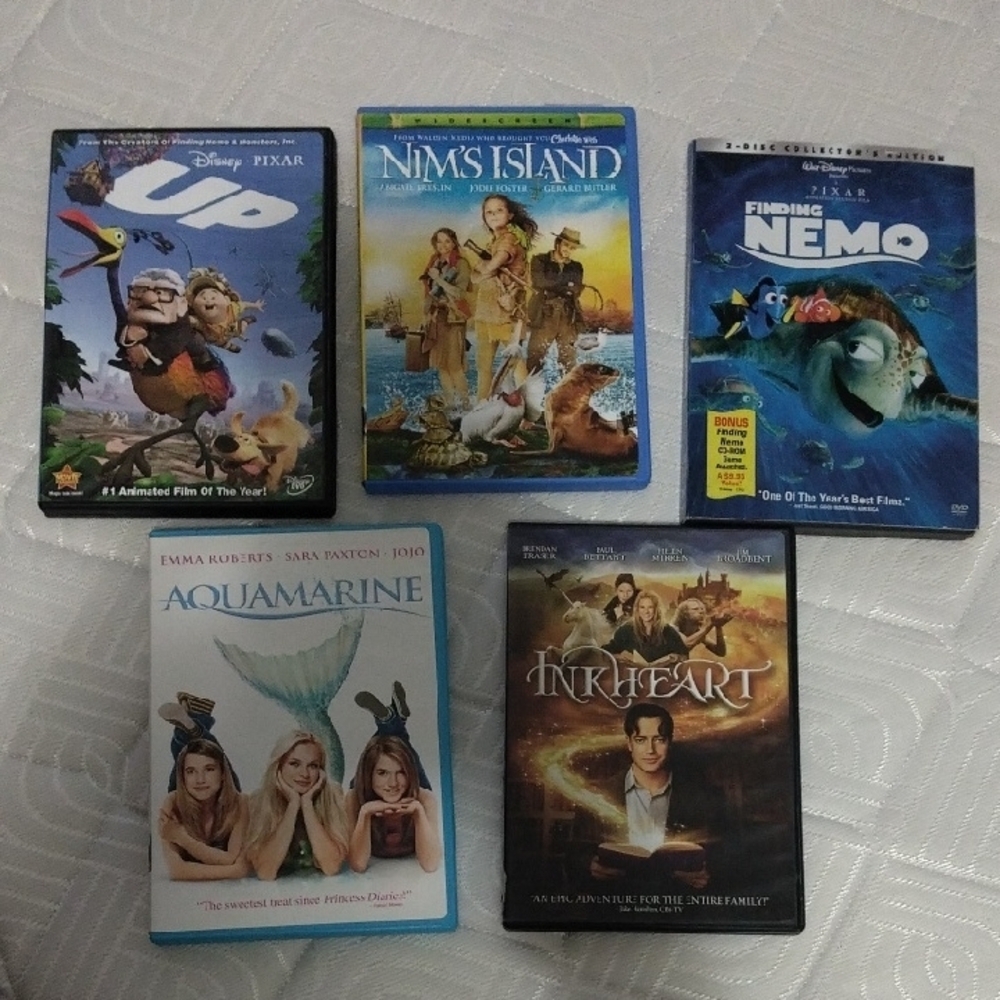 Disney Pixar and Family Movie Collection